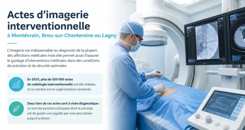 Actes d’imagerie interventionnelle à Montévrain, Brou-sur-Chantereine ou Lagny