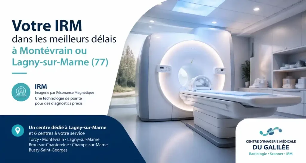 Votre IRM dans les meilleurs délais à Montévrain ou Lagny-sur-Marne (77)