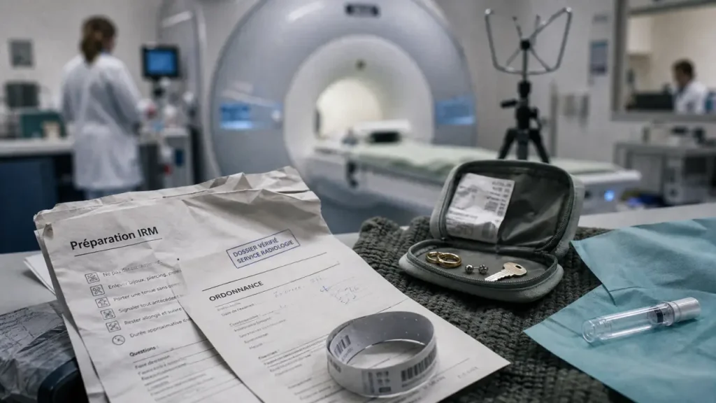 IRM : métal à retirer, durée à prévoir et injection de gadolinium