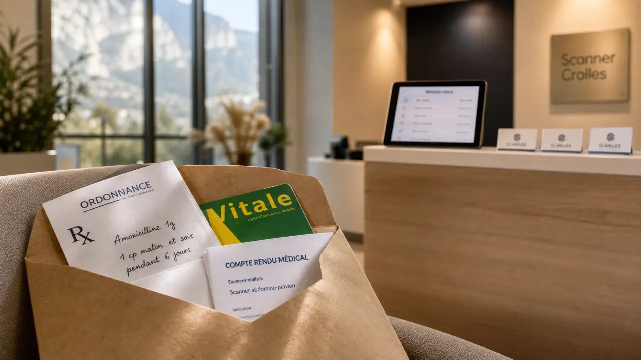 Scanner crolles : documents médicaux pour rendez-vous