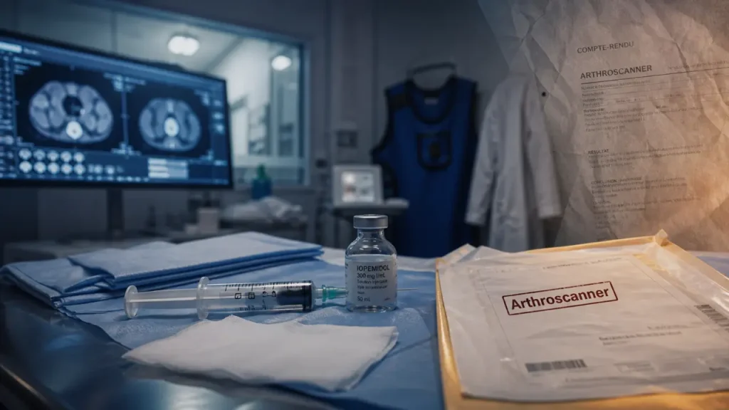 Arthroscanner : injection intra-articulaire, déroulement et résultats