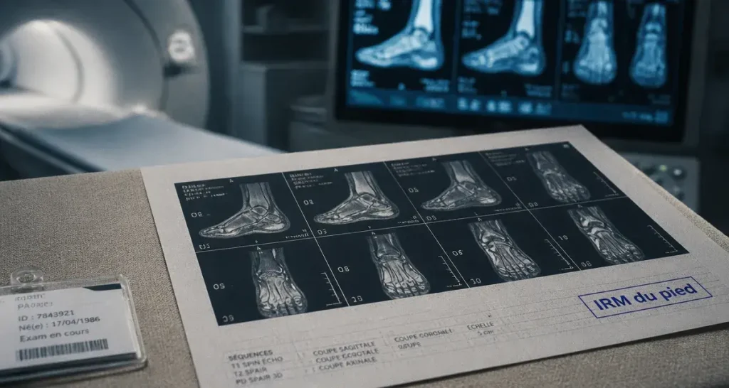 IRM du pied : le diagnostic précis pour identifier les causes de vos douleurs persistantes