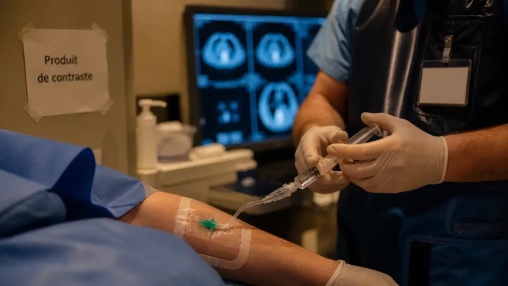 Produit de contraste pour scanner : utilité, risques et nouvelle réglementation 2024