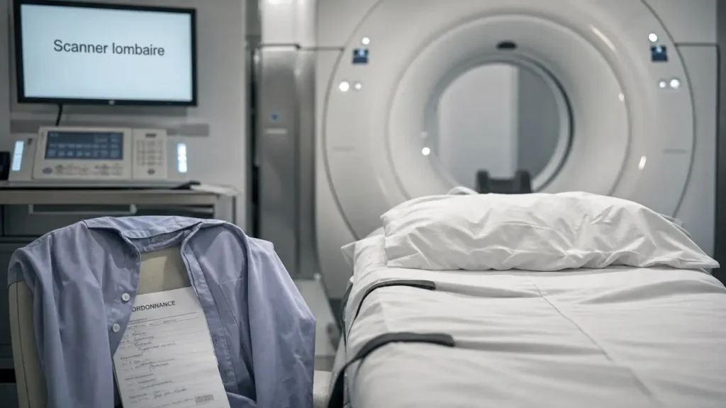 Scanner lombaire : quand l’examen est utile, comment il se déroule et quand l’injection est prévue