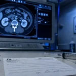 Uro scanner avec injection : chaleur passagère, images en phases TDM
