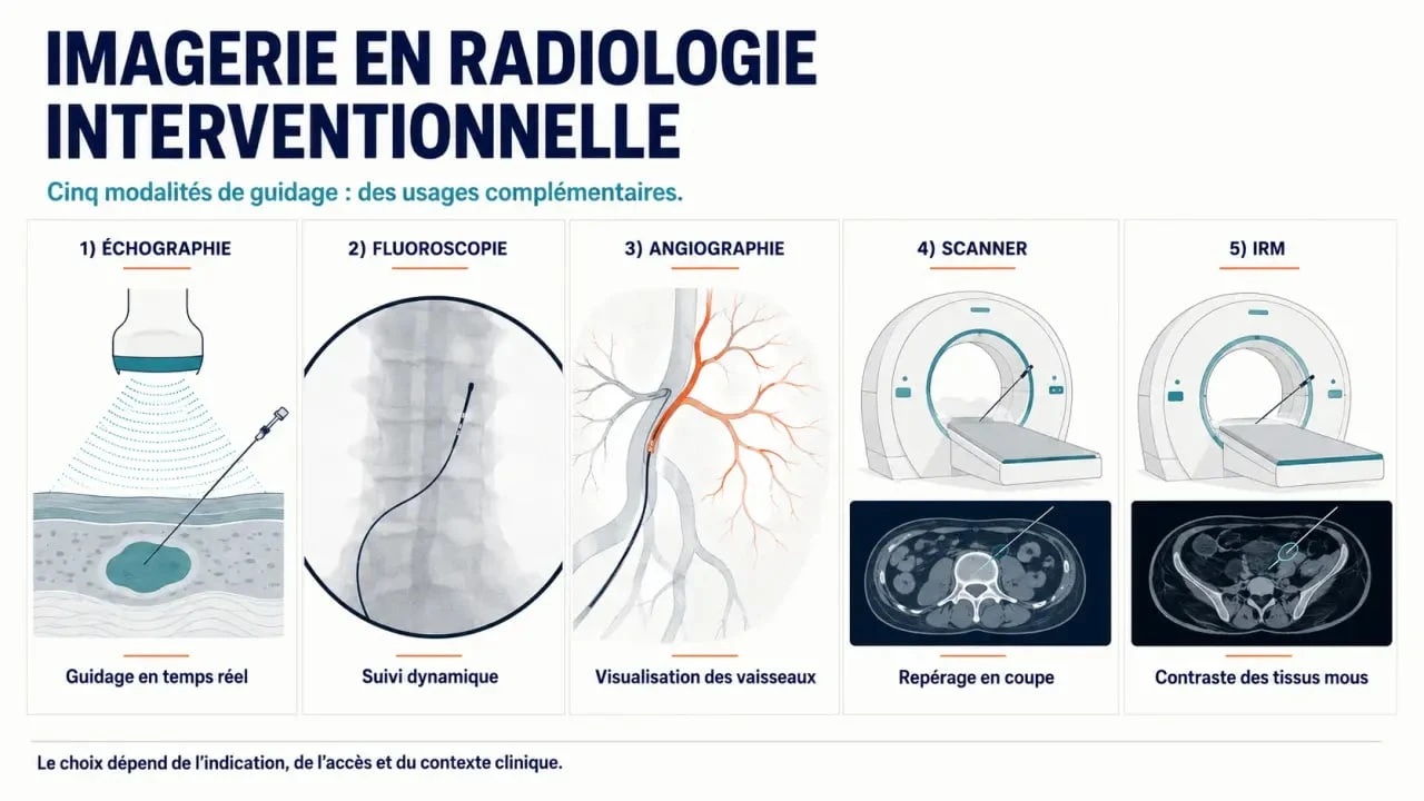 Comparaison des techniques d’imagerie utilisées en radiologie interventionnelle