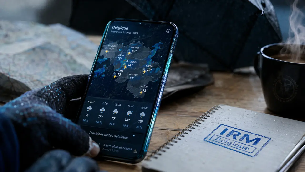 IRM Belgique : météo officielle, radar pluie et prévisions 14 jours