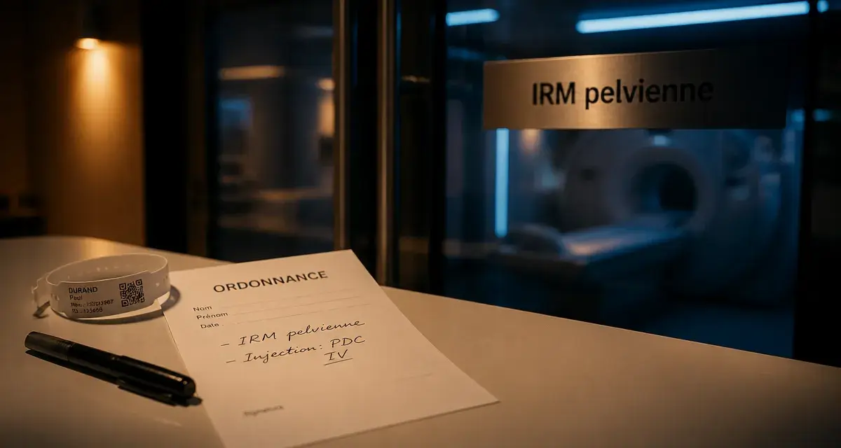 IRM pelvienne : examen du petit bassin