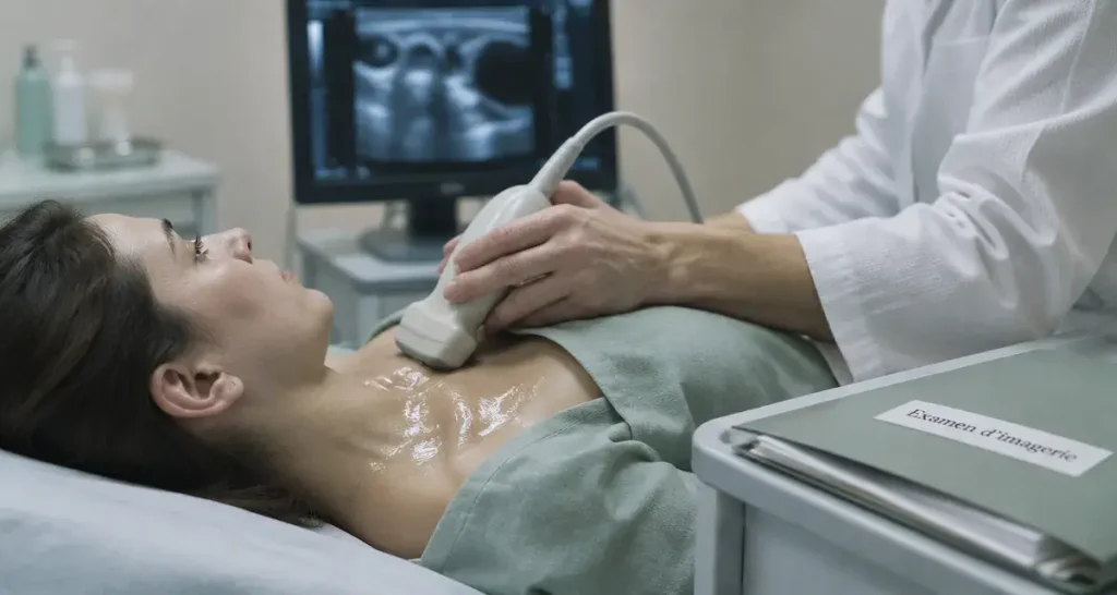 Échographie mammaire : un examen sans rayons X pour préciser une anomalie