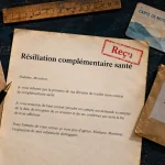 Lettre résiliation complémentaire santé : délai d’un mois