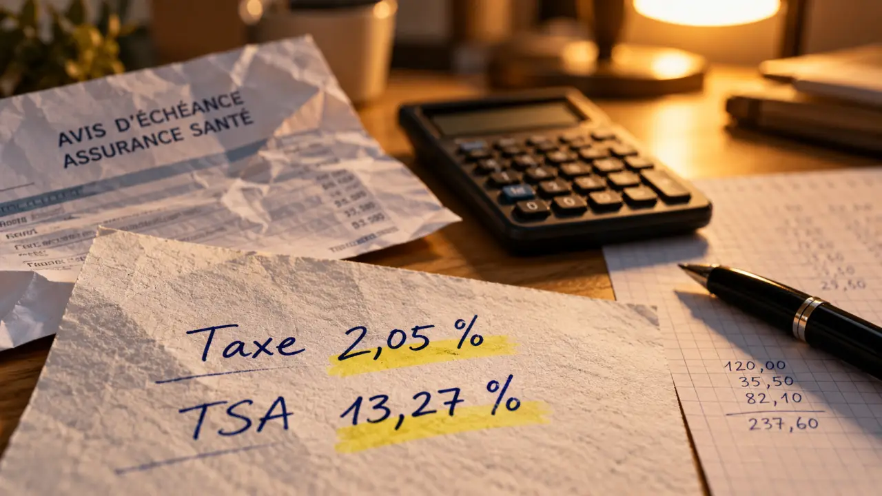 Taxe complémentaire santé : 2,05 % sans hausse automatique